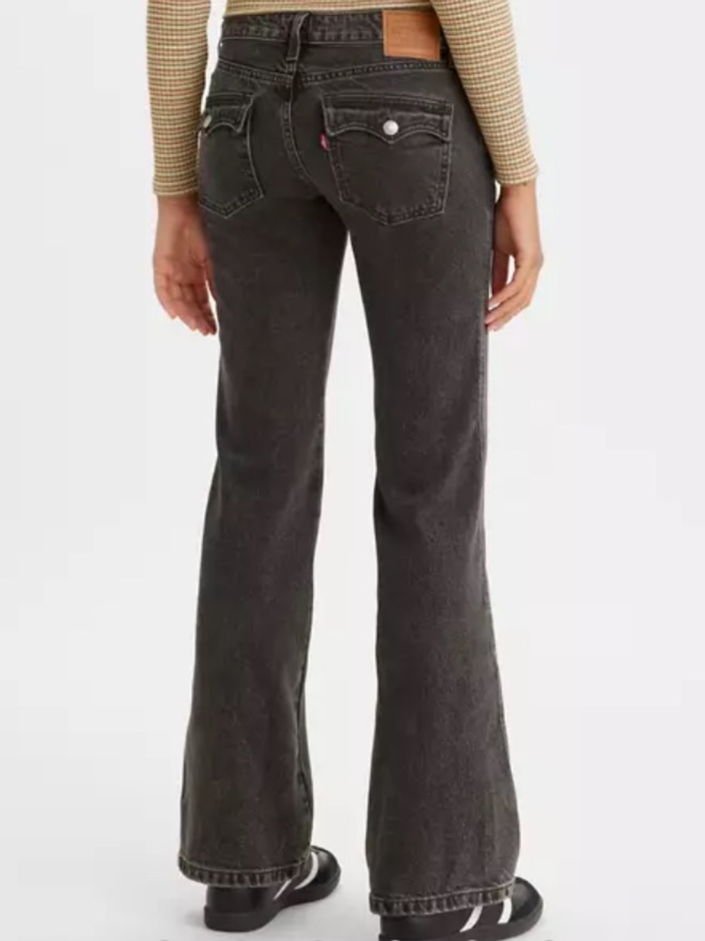 Rare Levi’s’ Noughties - 2000 style Jeans in Black stone wash